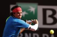 Milos Raonic at the Internazionali BNL D'Italia 2020